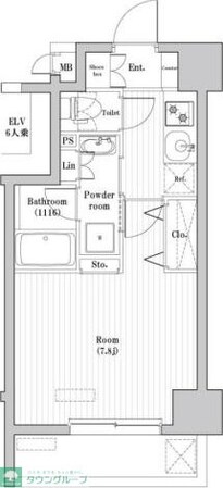 レジデンス北大塚の物件間取画像